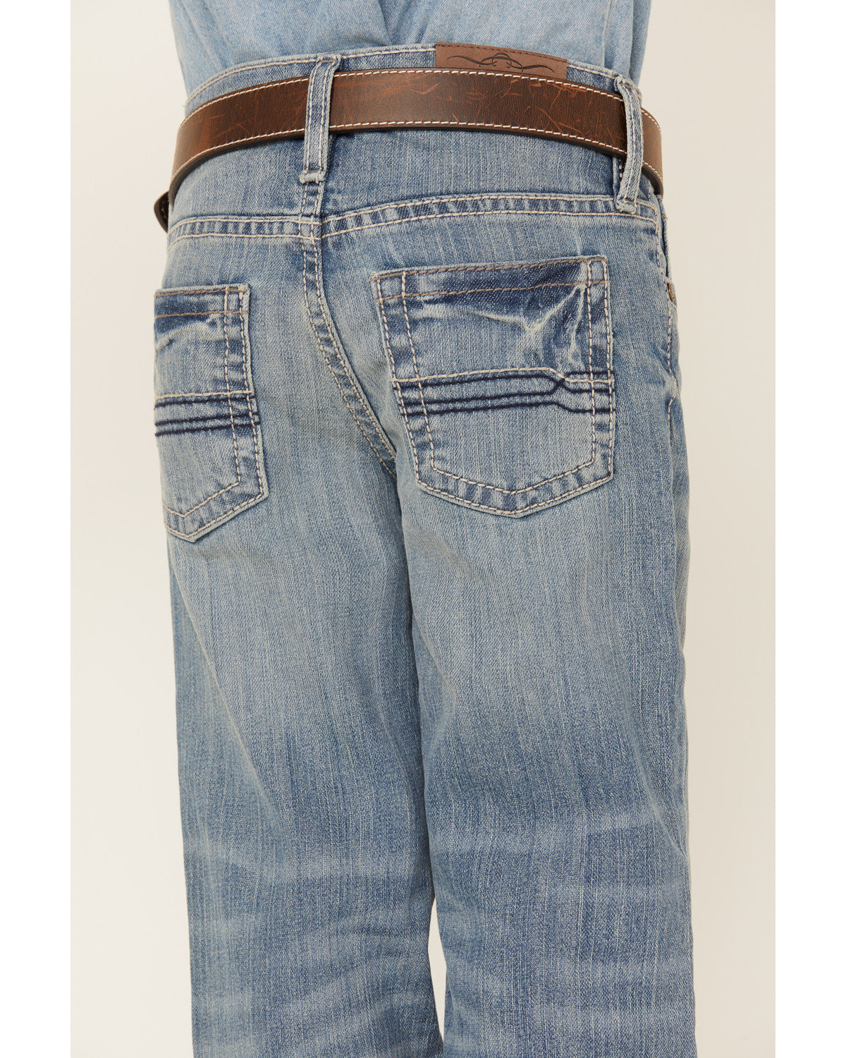 Boys' Hamshackle Light Wash Relaxed Boot Denim Jeans - Size Light Wash