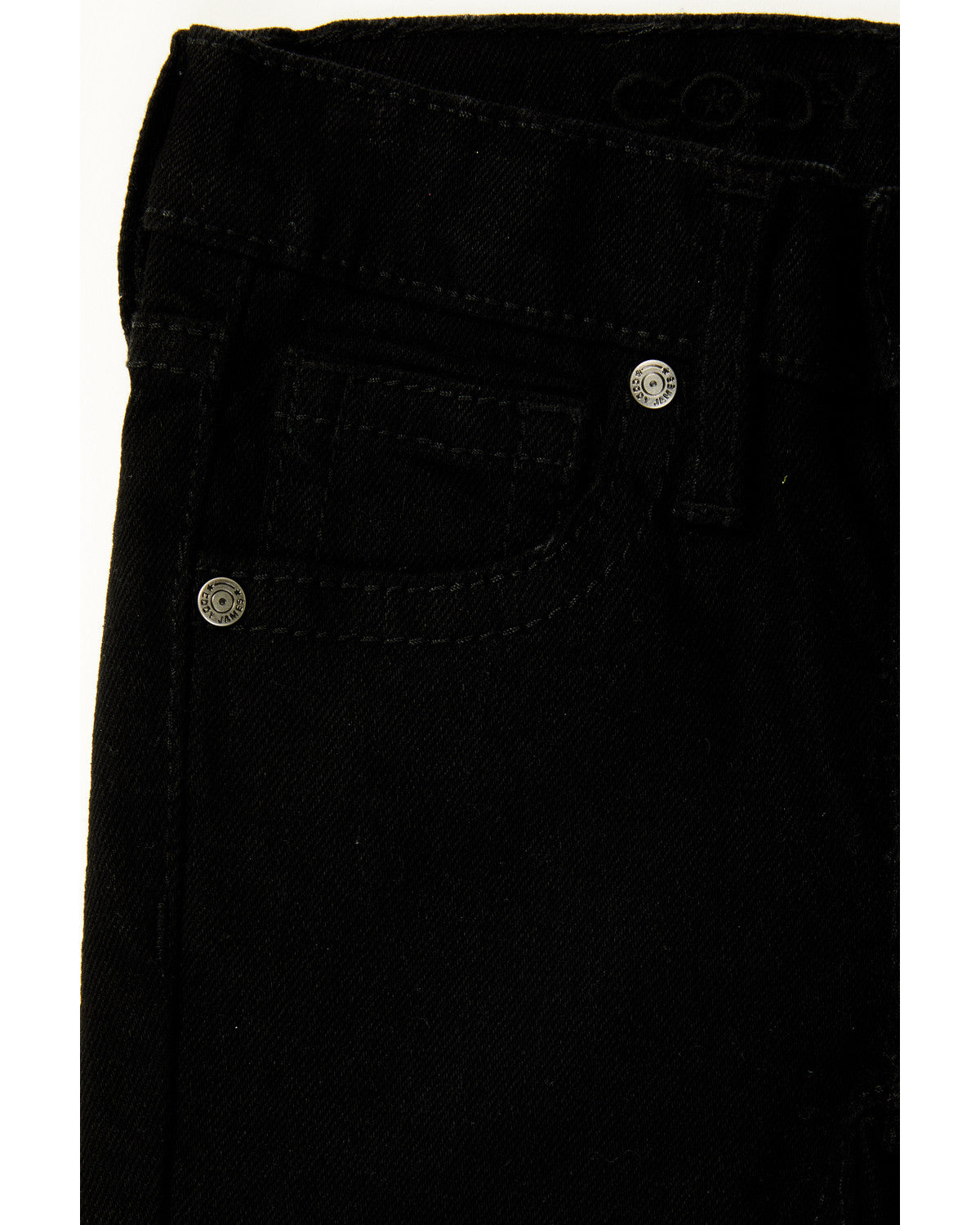 Toddler Boys' Night Rider Slim Bootcut Comfort Stretch Deni Black