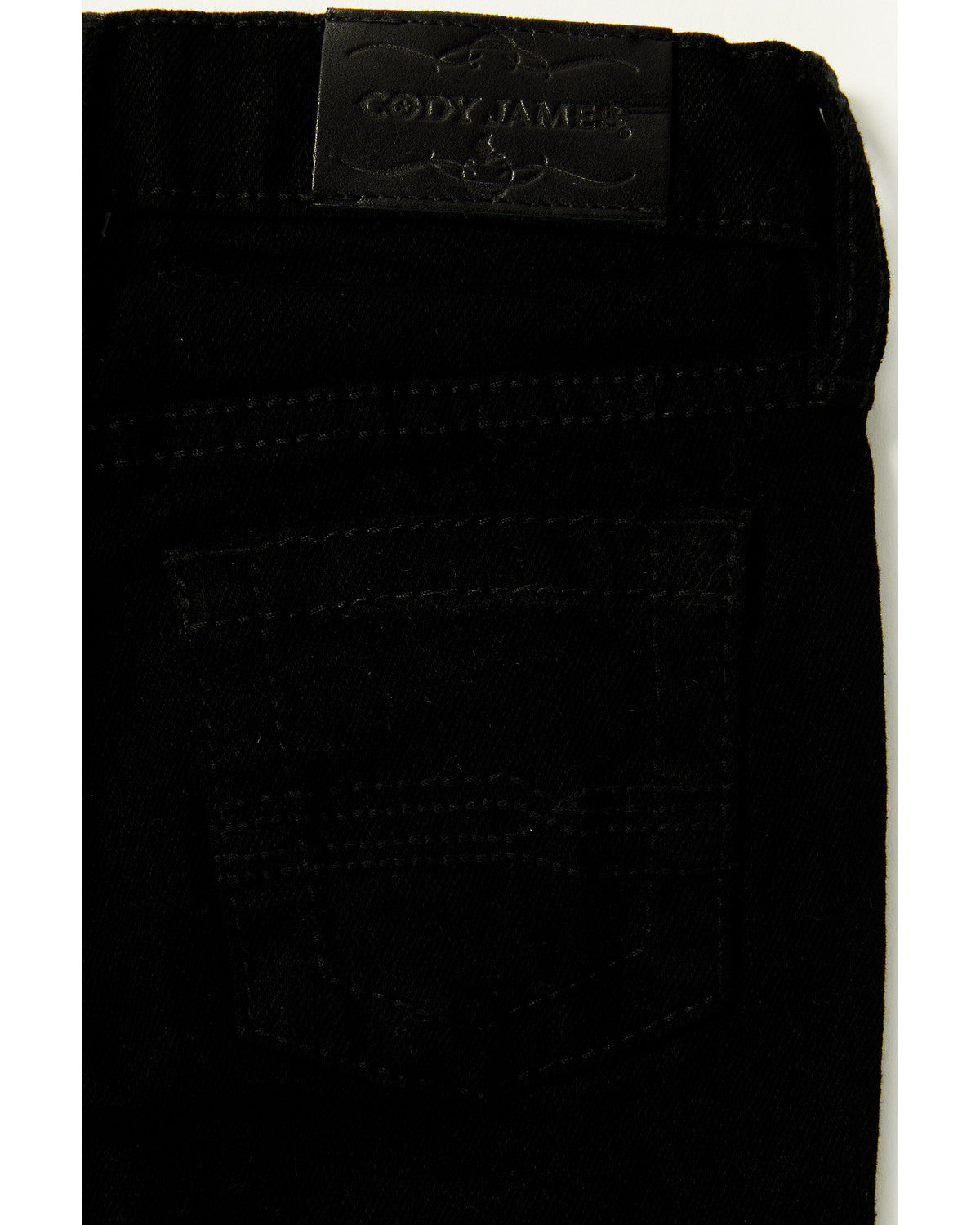 Toddler Boys' Night Rider Slim Bootcut Comfort Stretch Deni Black