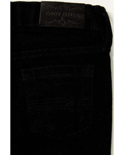 Toddler Boys' Night Rider Slim Bootcut Comfort Stretch Deni Black