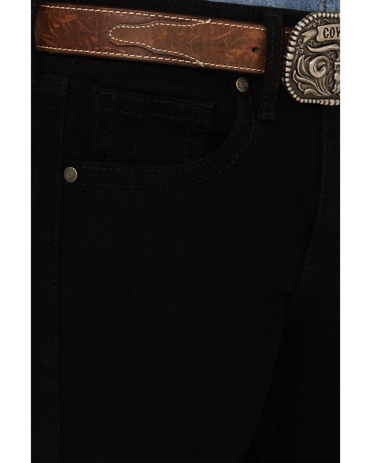 Boys' Night Rider Slim Bootcut Comfort Stretch Denim Jeans Black