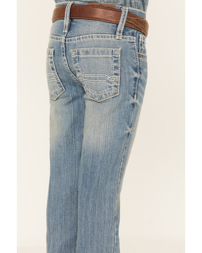 Boys' Clovehitch Light Wash Stretch Slim Straight Jeans Light Wash
