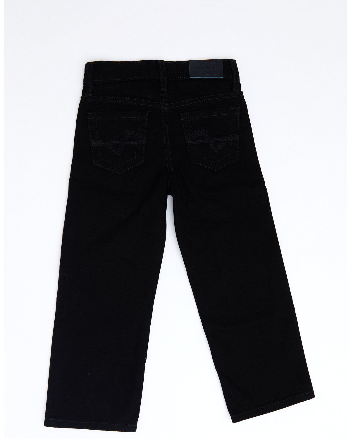 Boys' Night Rider Mid Rise Rigid Relaxed Bootcut Jeans - Si Black
