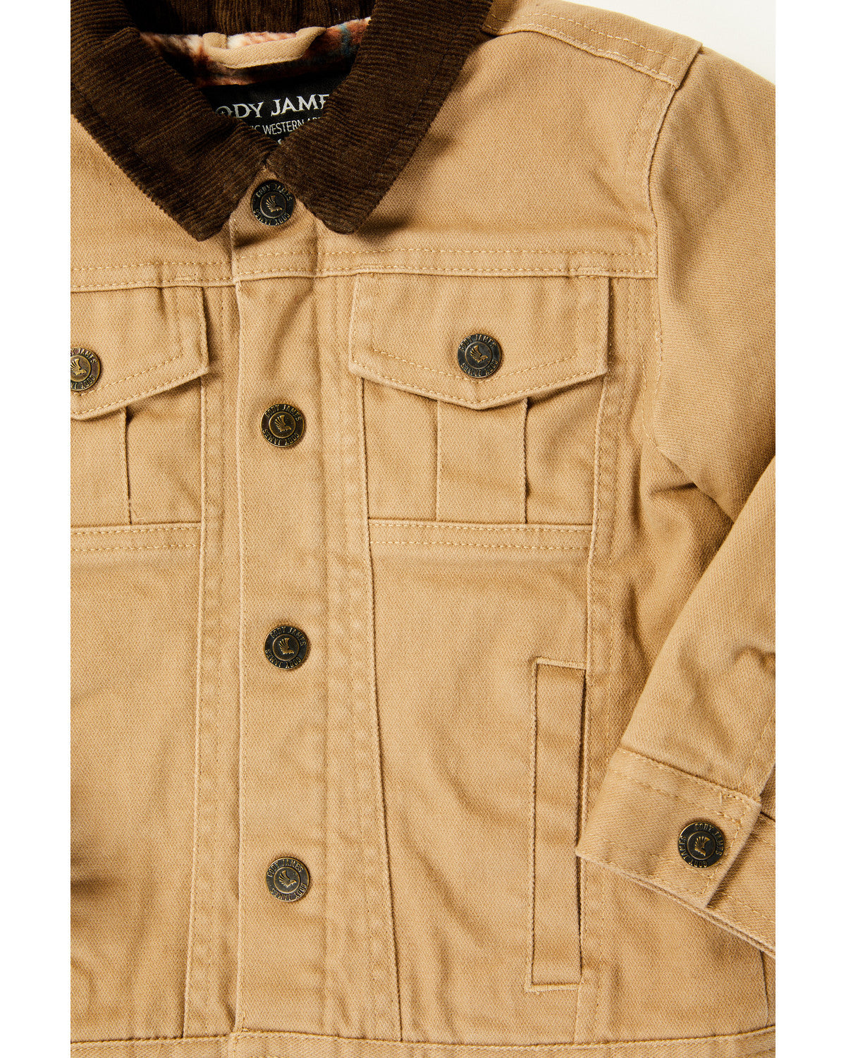 Toddler Boys' Ozark Washed Canvas Rancher Jacket Beige