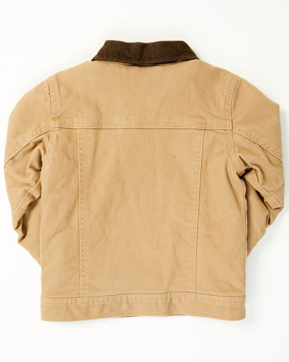 Toddler Boys' Ozark Washed Canvas Rancher Jacket Beige