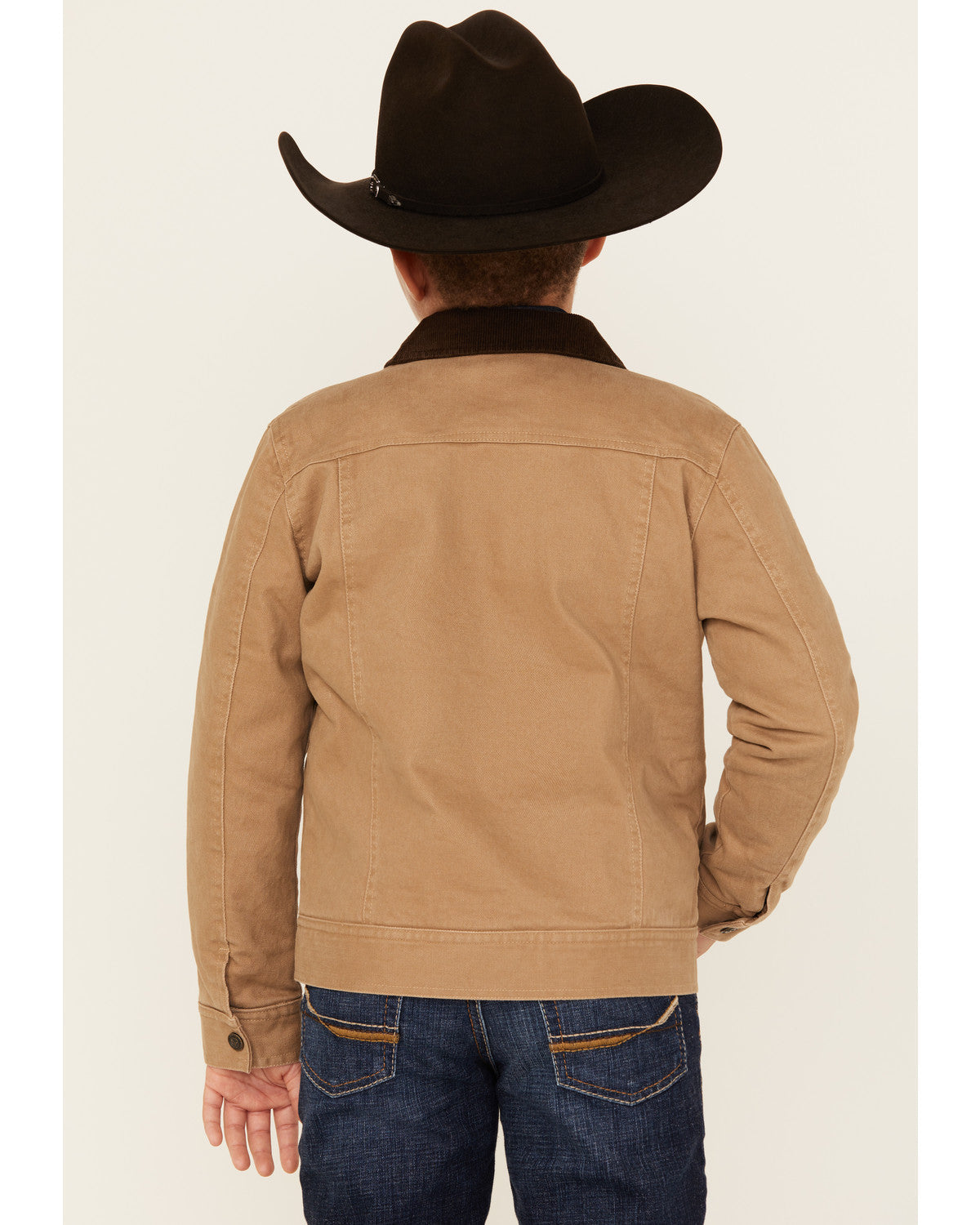 Boys' Ozark Washed Canvas Rancher Jacket Beige