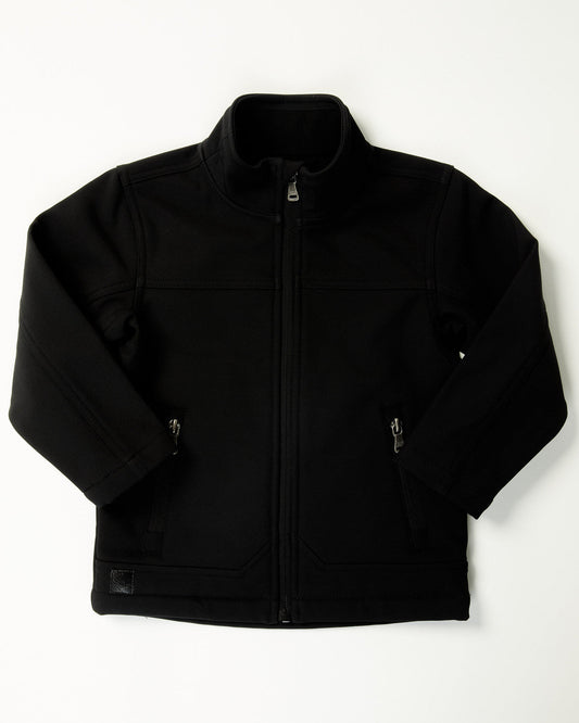 Toddler Boys' Sharpshooter Softshell Jacket Black