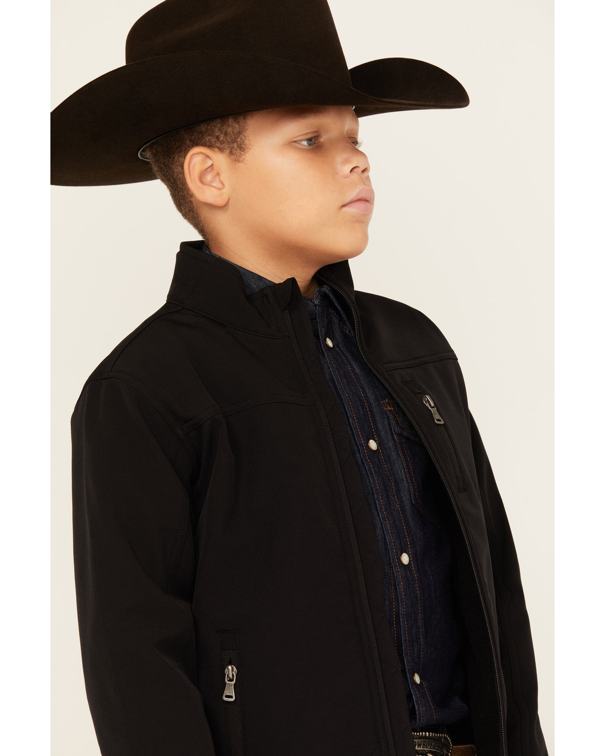 Boys' Sharpshooter Softshell Jacket Black