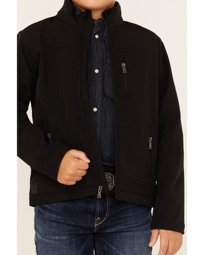 Boys' Sharpshooter Softshell Jacket Black