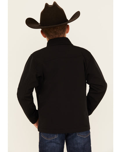 Boys' Sharpshooter Softshell Jacket Black