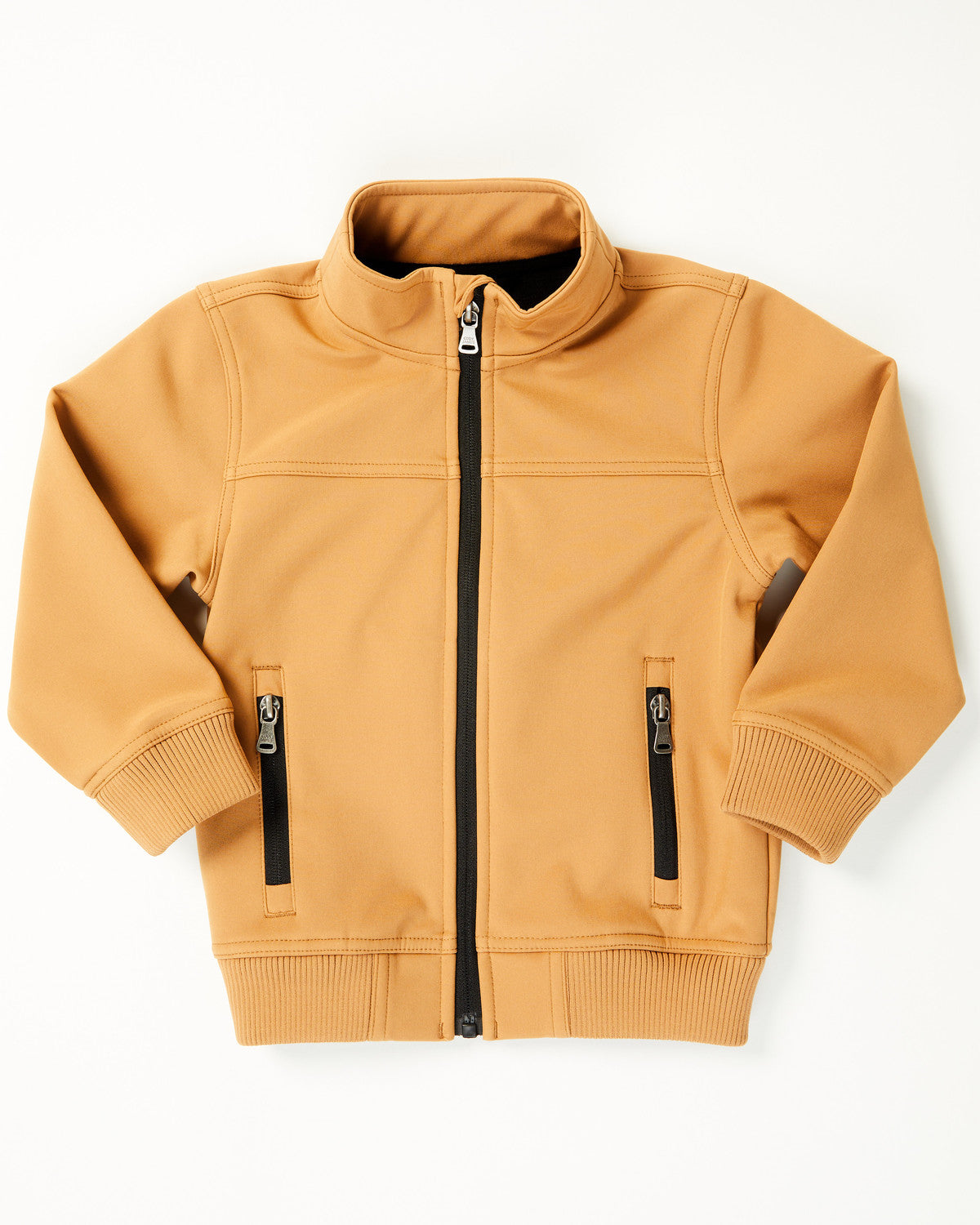Toddler Boys' Coolville Softshell Bomber Jacket Lt Brown