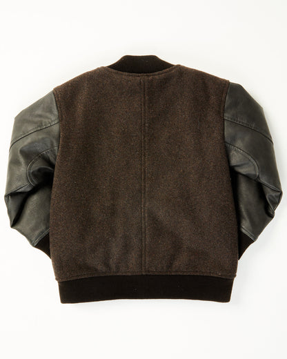Toddler Boys' Brighton Varsity Jacket Brown