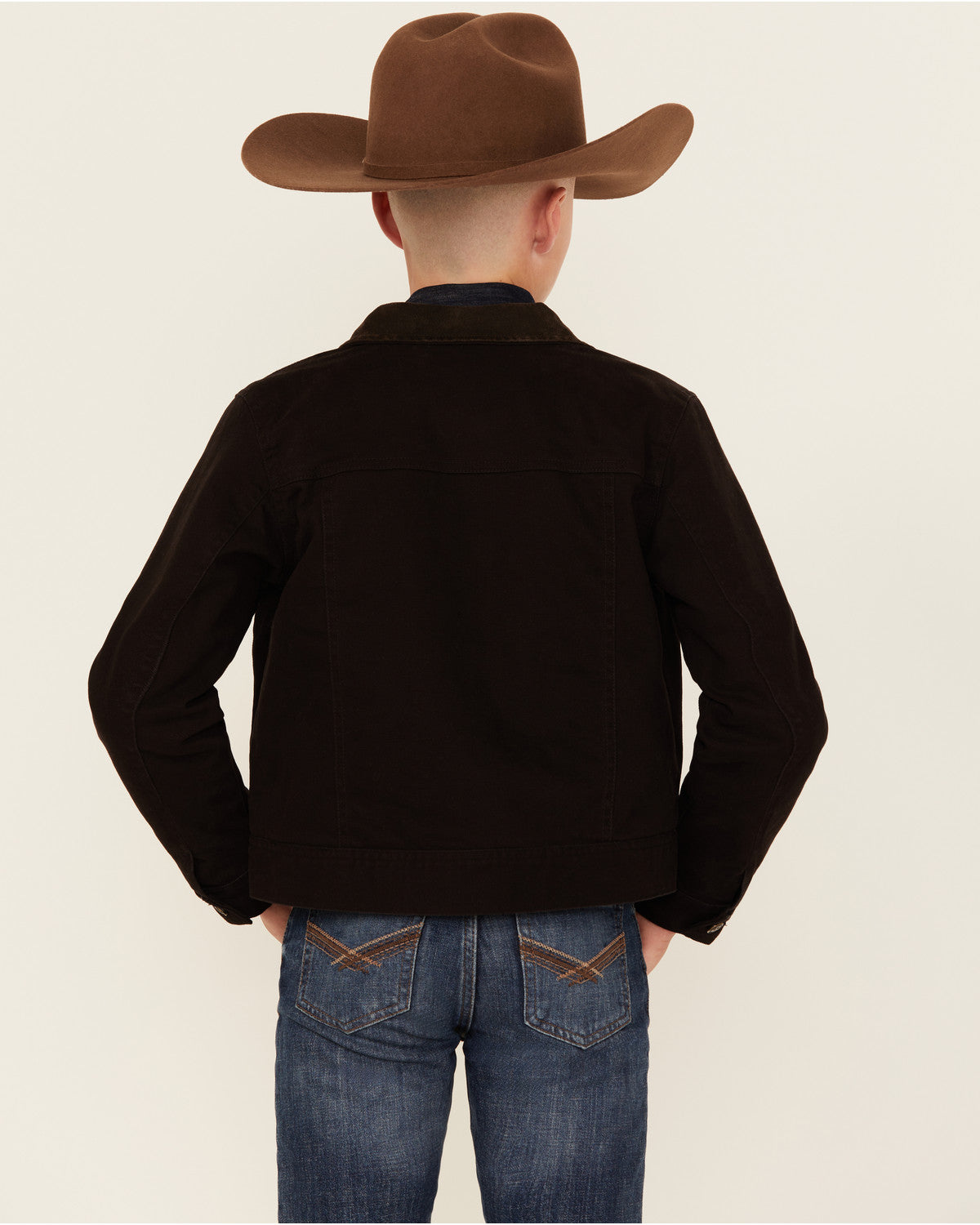 Boys' Memphis Solid Rancher Jacket Black