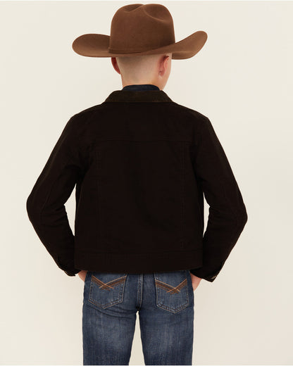 Boys' Memphis Solid Rancher Jacket Black