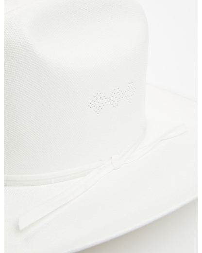 Toddler's Cowpoke Straw Cowboy Hat White