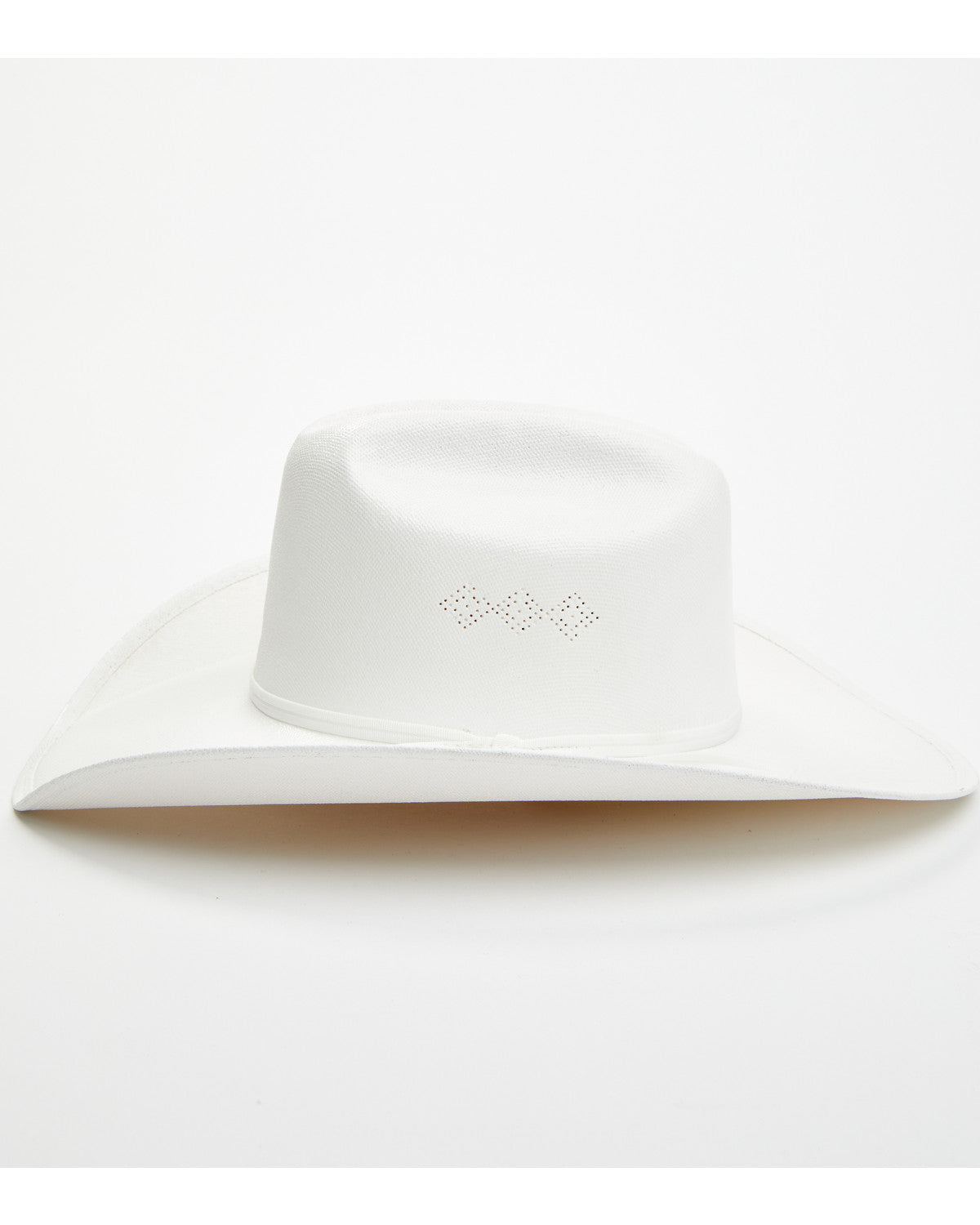 Toddler's Cowpoke Straw Cowboy Hat White