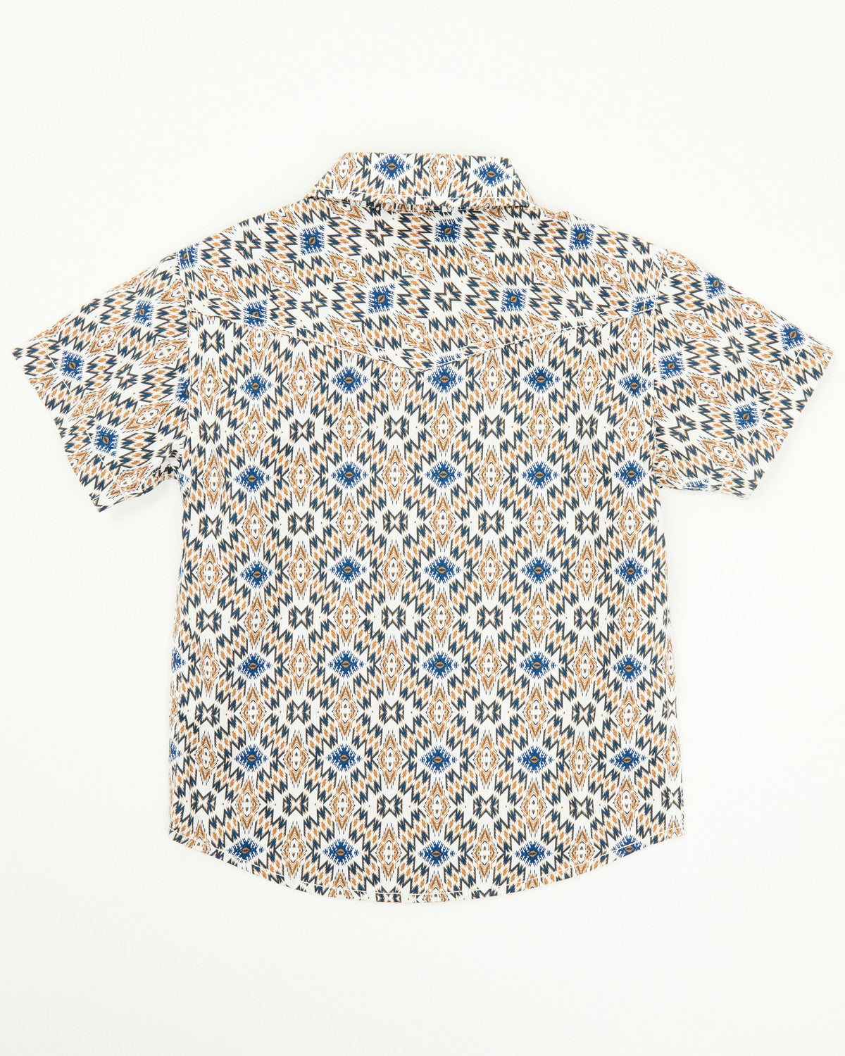 Toddler Boys' High Plains Southwestern Print Short Sleeve W Tan