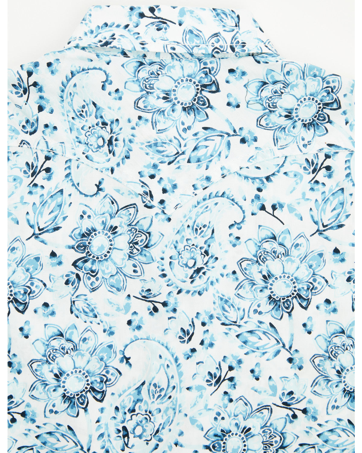 Toddler Boys' Frontier Threads Paisley Print Short Sleeve S White