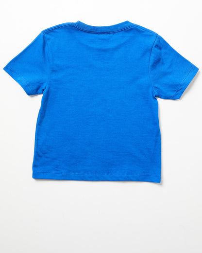 Toddler Boys' C Is For Cowboy Short Sleeve Graphic T-Shirt Royal Blue