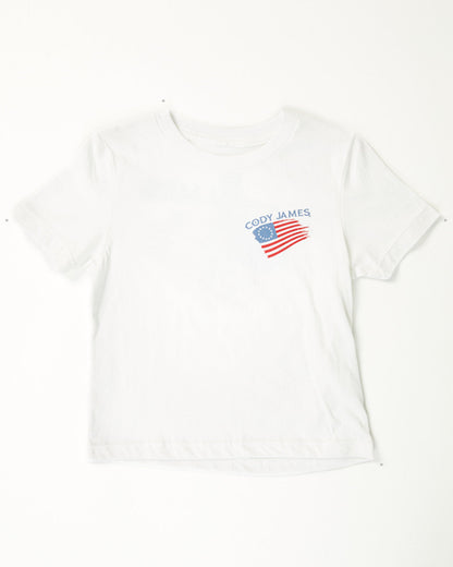 Toddler Boys' Heritage Short Sleeve Graphic T-Shirt White