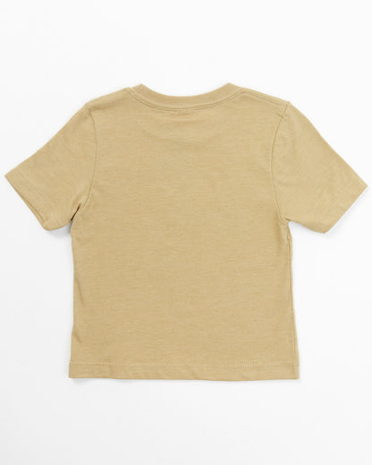 Toddler Boys' Wild One Short Sleeve Graphic T-Shirt Tan