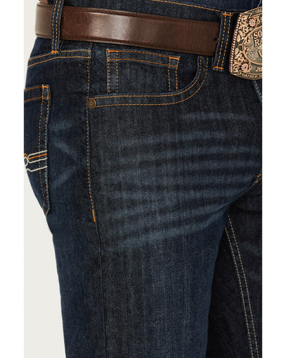 Men's Night Hawk Wash Jackson Slim Straight Stretch Denim J Blue