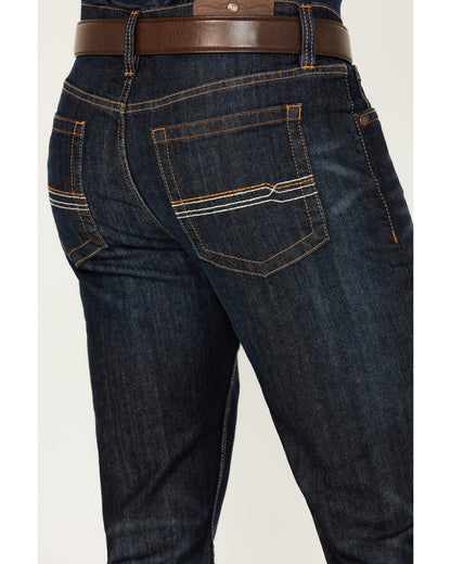 Men's Night Hawk Wash Jackson Slim Straight Stretch Denim J Blue