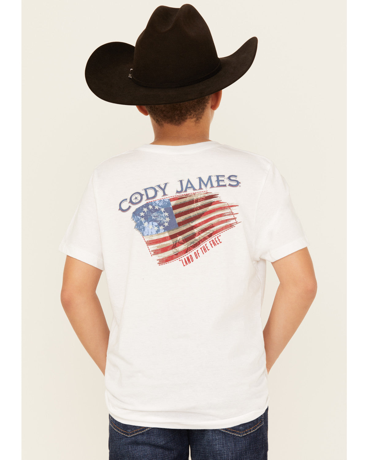 Boys' Heritage Short Sleeve Graphic T-Shirt White