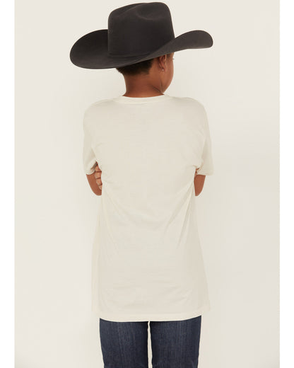 Boys' Stay Free Short Sleeve Graphic T-Shirt Cream