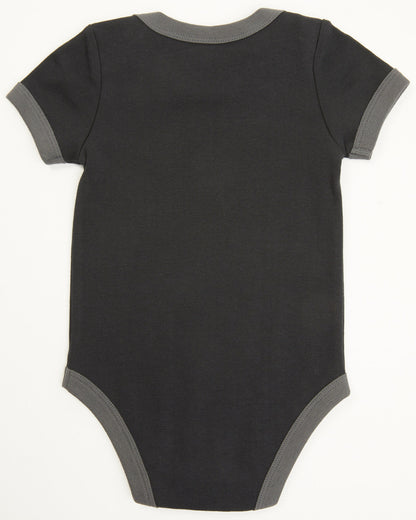 Infant Boys' Printed Jersey Steer Head & Camo Sleep Set Black