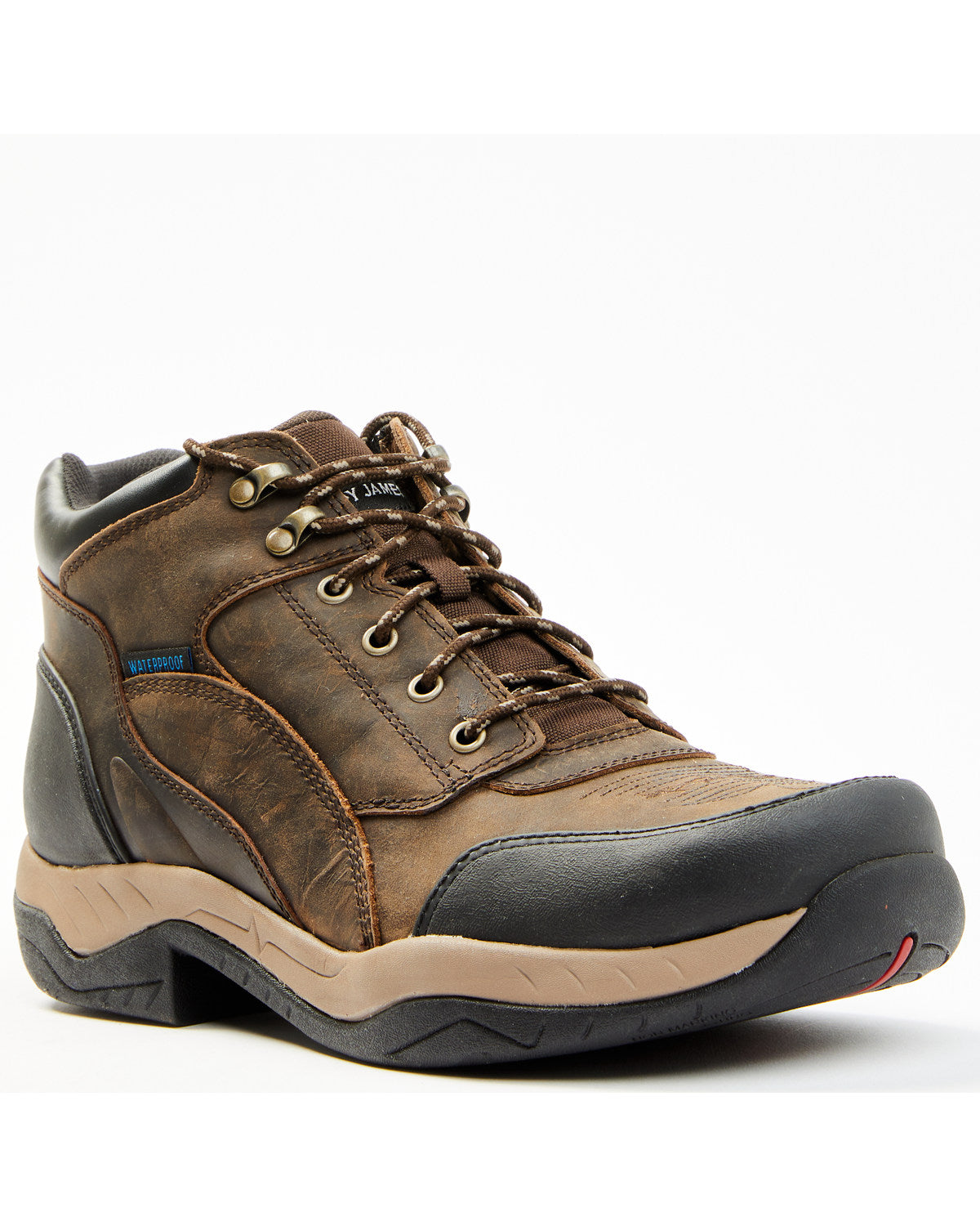 Men's 5" Endurance Corral Lace-Up Waterproof Work Hiking Bo Chocolate