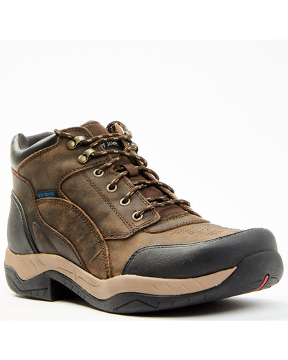 Men's 5" Endurance Corral Lace-Up Waterproof Work Hiking Bo Chocolate