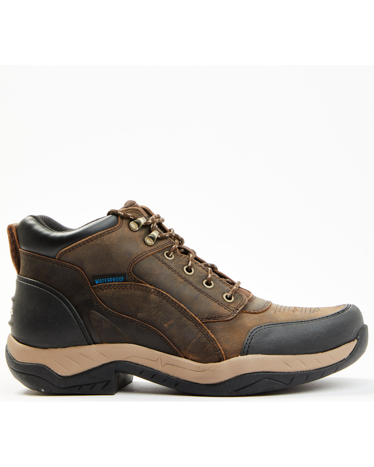 Men's 5" Endurance Corral Lace-Up Waterproof Work Hiking Bo Chocolate