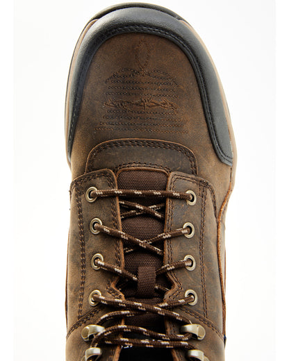 Men's 5" Endurance Corral Lace-Up Waterproof Work Hiking Bo Chocolate