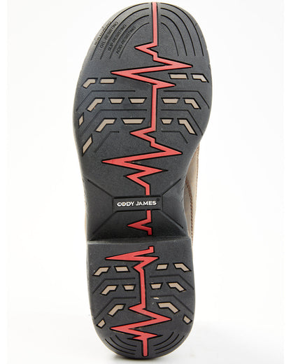 Men's 5" Endurance Corral Lace-Up Waterproof Work Hiking Bo Chocolate