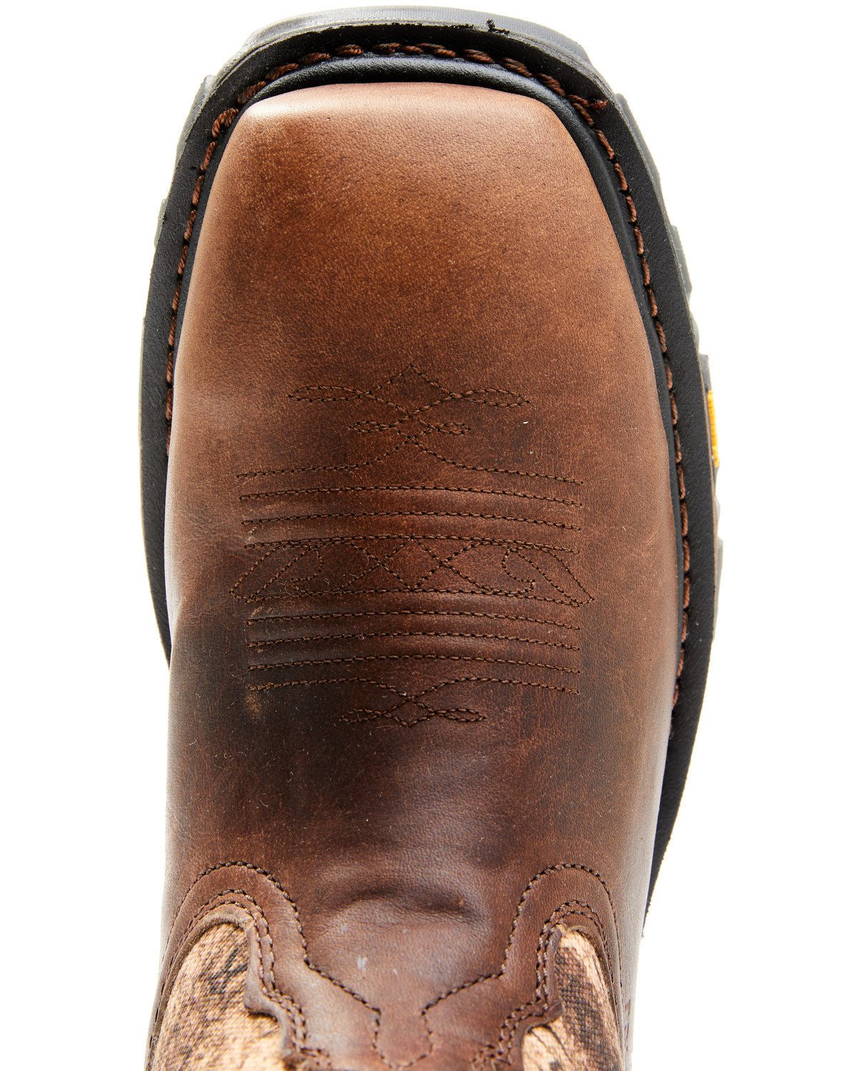 Men's 11" Camo Flag Decimator Work Boot - Composite Toe Brown