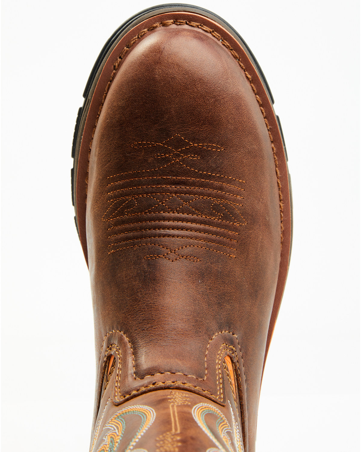 Men's 10" Disruptor Tyche Chill Zone Soft Pull-On Work Boot Brown