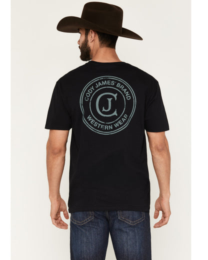 Men's Logo Short Sleeve graphic T-Shirt Black