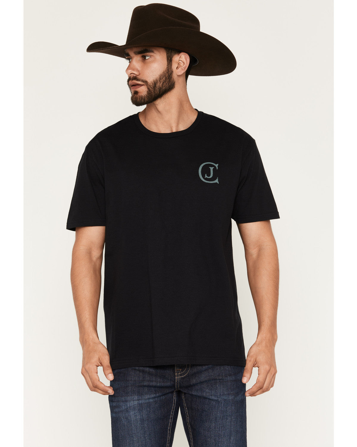 Men's Logo Short Sleeve graphic T-Shirt Black
