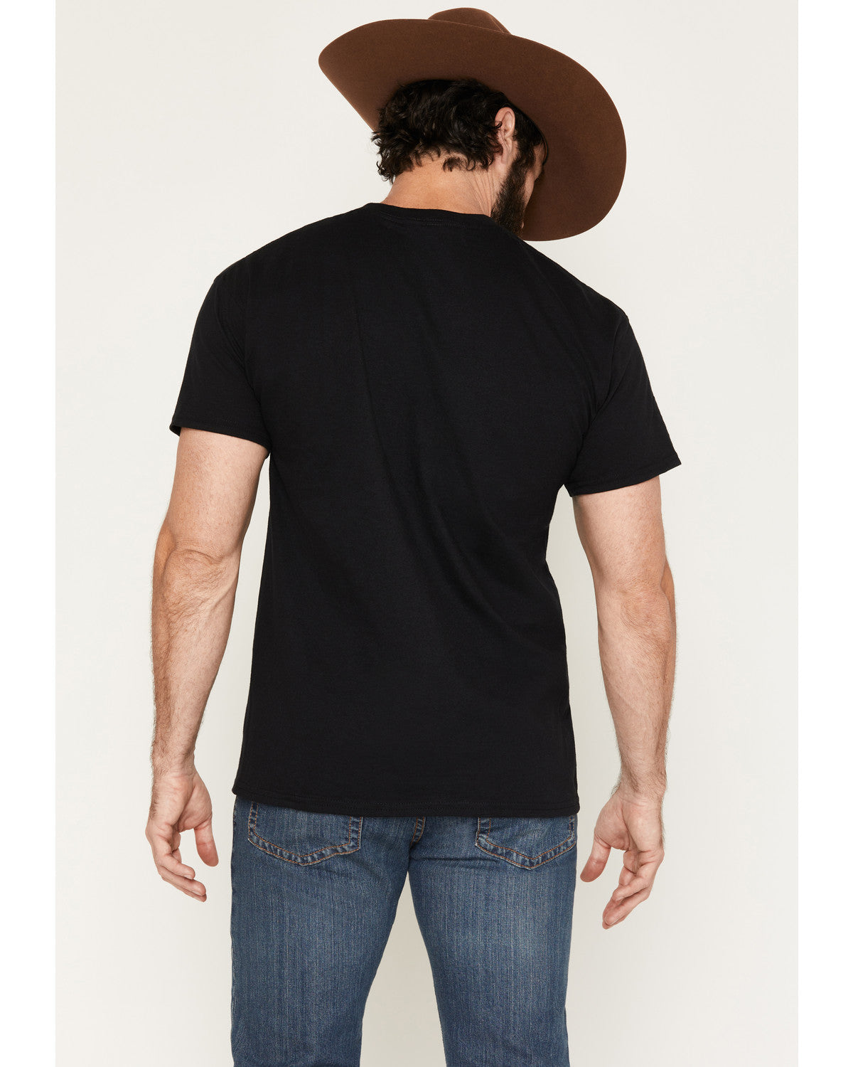 Men's Don't Tread On Me Short Sleeve Graphic T-Shirt Black