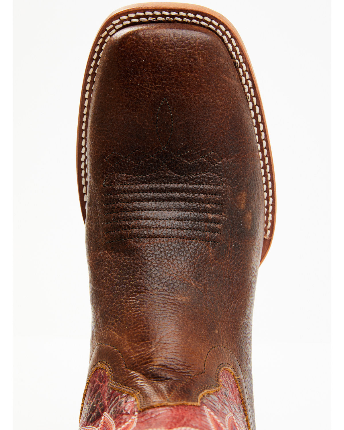 Men's Wade Western Boots - Broad Square Toe Brown