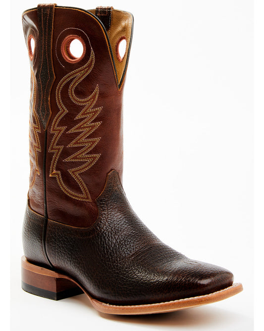 Men's Union Xero Gravity Western Boots - Broad Square Toe Tan