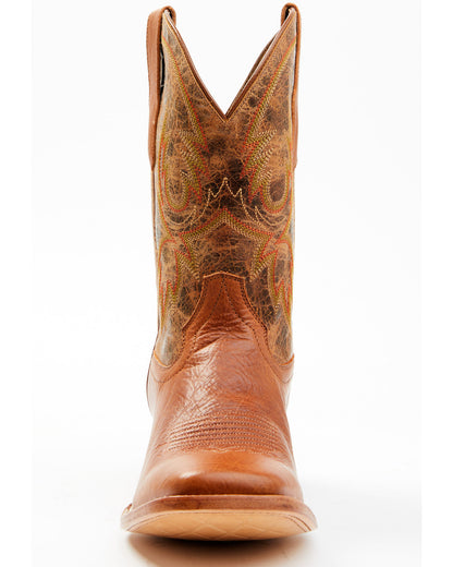 Men's Wade Western Boots - Broad Square Toe Brown