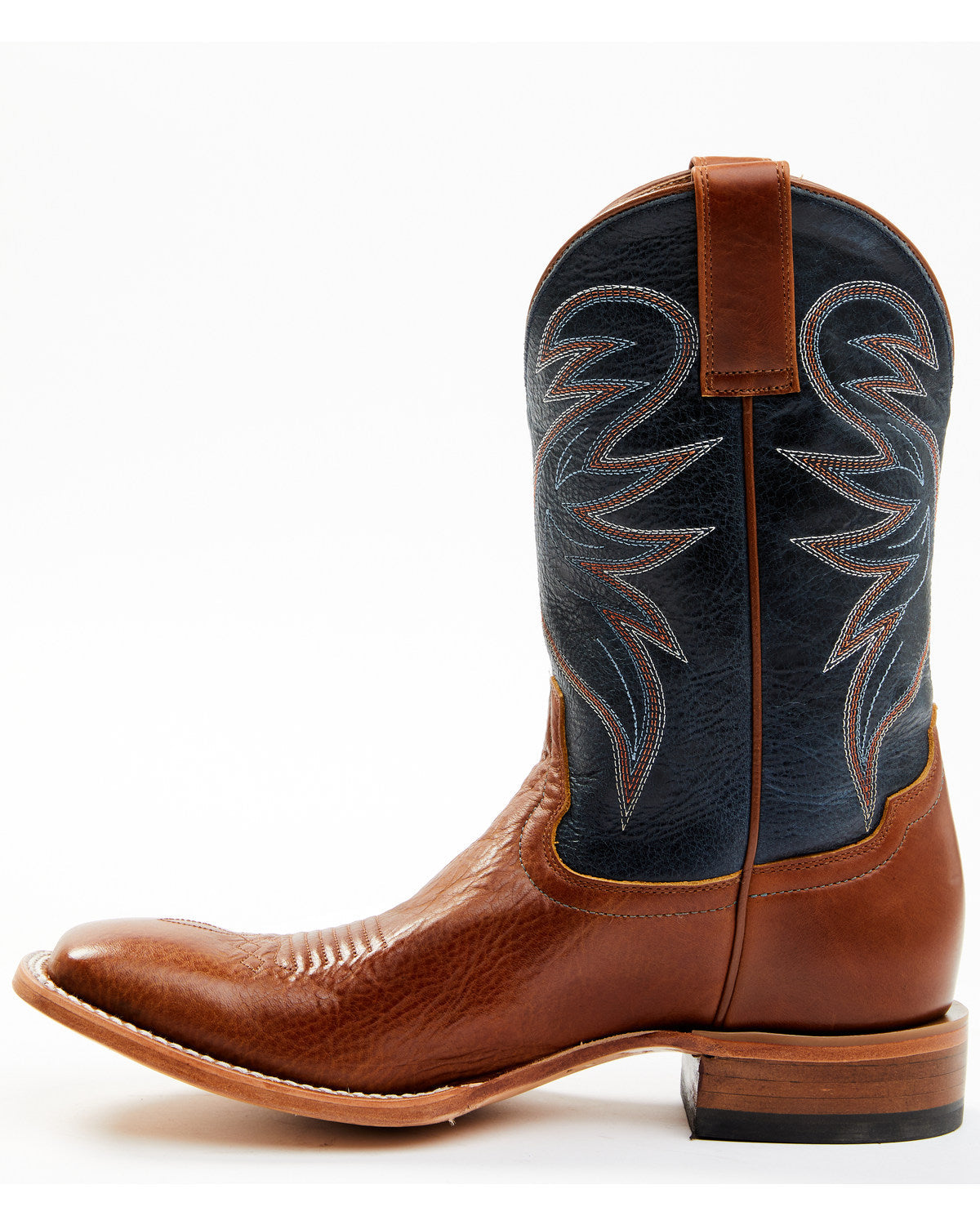 Men's McBride Western Boots - Broad Square Toe Brown