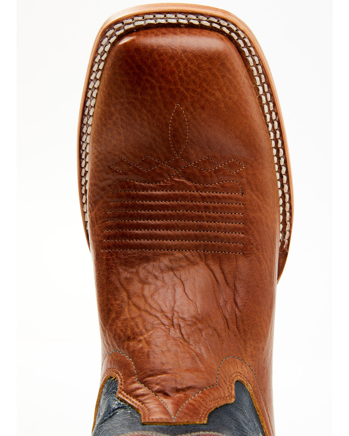 Men's McBride Western Boots - Broad Square Toe Brown