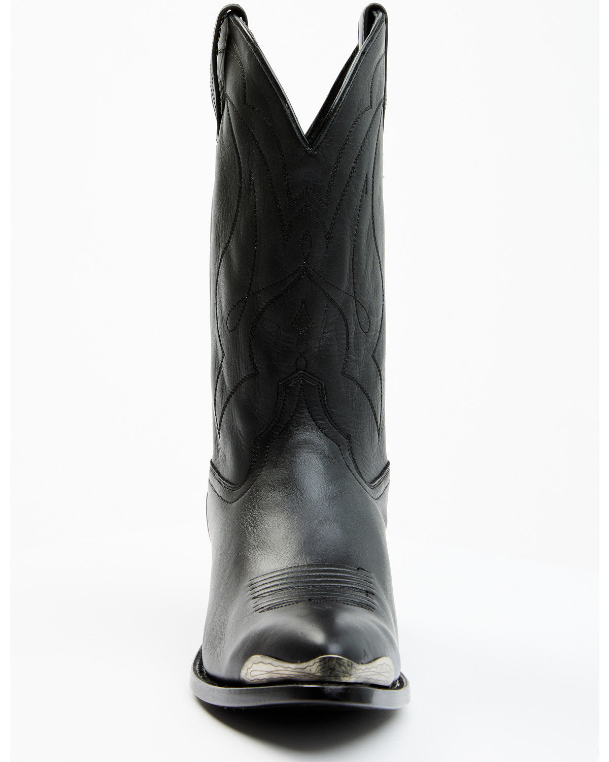 Men's Roland Western Boots - Round Toe Black