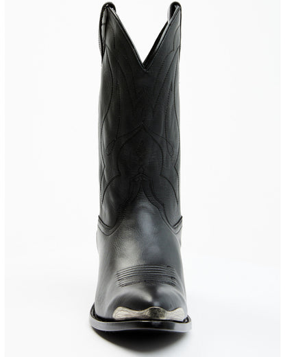 Men's Roland Western Boots - Round Toe Black