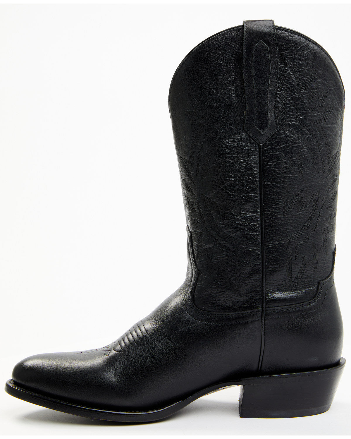 Men's Western Boots - Round Toe Black
