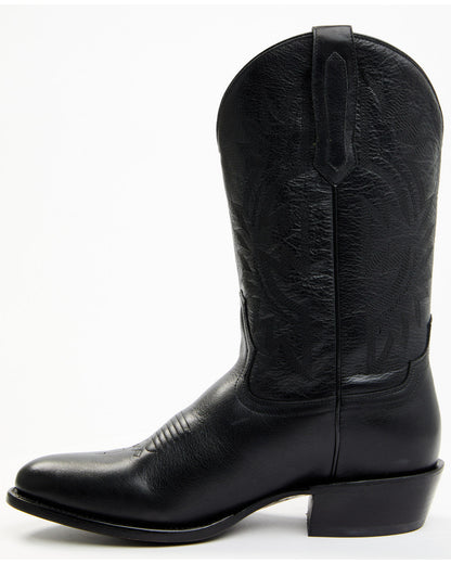 Men's Western Boots - Round Toe Black