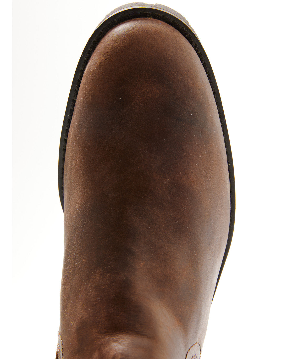 Men's Dakota Ankle Boots - Round Toe Brown